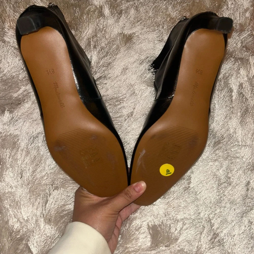 Madewell Dimes Kitten Heel Ankle Boots - Picture 6 of 8